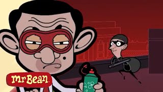 Superhero Bean  Mr Bean Cartoon Season 2  Full Episodes  Mr Bean Official [upl. by Anairuy]