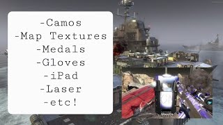 Custom EVERYTHING Camo Pack 3  BO2 Plutonium [upl. by Iegres]