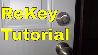 How To ReKey A Weiser LockSmartKey Tutorial [upl. by Aninad]