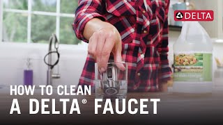 How To Clean a Delta® Faucet [upl. by Albie]