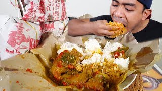 SARAPAN TANBOY KUN MAKAN 4 BUNGKUS NASI PADANG JUMBO [upl. by Phebe]