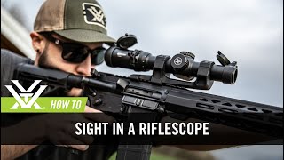 How to sight in a riflescope [upl. by Kcirdek]