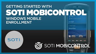 Getting Started With MobiControl Windows Mobile Enrollment [upl. by Lesser]