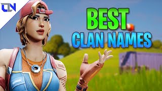 1000 Best Cool Sweaty ClanChannel Names Not Taken  Join A Fortnite Clan [upl. by Alitta682]