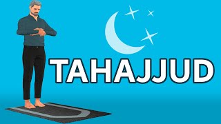 How to pray Tahajjud Night Prayer  with Subtitle [upl. by Anrapa]