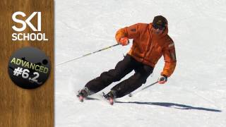 HOW TO CARVE on Skis  Advanced Ski Lesson 62  Carving [upl. by Ebberta]