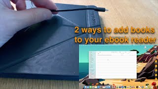 How to transfer ebooks to a Kobo Libra H2O ereader ebook reader [upl. by Urana527]