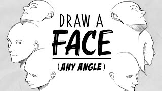 How to DRAW FACES From ALL angles  Drawlikeasir [upl. by Leahsim]