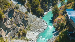 The Worlds 1 Canyon Swing  Queenstown  New Zealand [upl. by Reinwald]