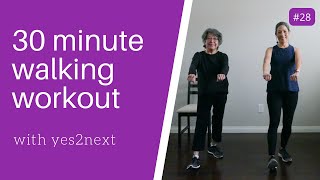 30 MINUTE WALKING WORKOUT  For Seniors and Beginners [upl. by Acirretahs]