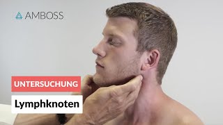 Lymphknoten  Klinische Untersuchung  AMBOSS Video  Lymphknotenuntersuchung [upl. by Templa]