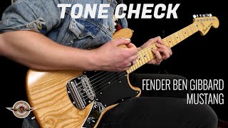 TONE CHECK Fender Ben Gibbard Mustang Demo  No Talking [upl. by Lechner]