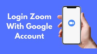 How to Login Zoom With Google Account 2021 [upl. by Odnesor]