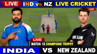 🔴Last 3 Over INDIA vs New Zealand LIVE [upl. by Elauqsap]