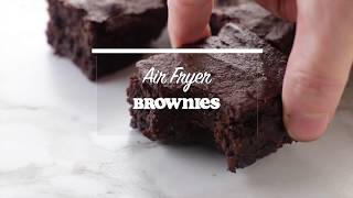 The Most Fudgy Air Fryer Brownies [upl. by Tamara516]