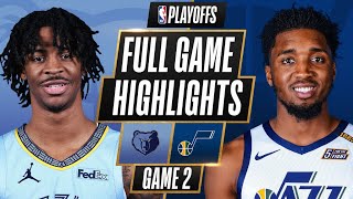 8 GRIZZLIES at 1 JAZZ  FULL GAME HIGHLIGHTS  May 26 2021 [upl. by Yelrahc]