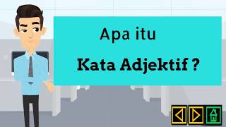 Kata Adjektif  Contoh Ayat  Kuiz [upl. by Suiramed]