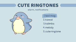 CUTE RINGTONES amp NOTIFICATION SOUNDS FREE  Zedge [upl. by Sacks]