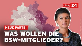 Wen zieht es zum Bündnis Sahra Wagenknecht BSW [upl. by Sancho]