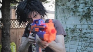 Nerf War Blaster Battle [upl. by Willa]