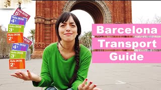 Barcelona Public TRANSPORT Guide  😱What travel card to buy  Get around in Barcelona [upl. by Lered]