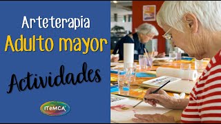 Beneficios y ACTIVIDADES de arteterapia para adultos mayores [upl. by Arlen]