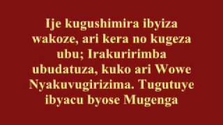 Kizito Mihigo  Tuje kugusingiza Mwimanyi [upl. by Tasiana]