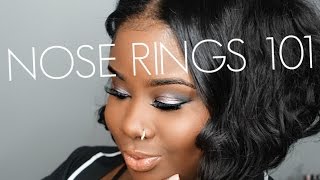 ♡ Nose Rings 101 Care  Jewelry [upl. by Mert409]