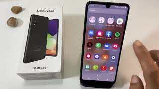 How to set custom ringtone and Notification Tone on Samsung Galaxy A22 and A22 5G [upl. by Aivitnahs]