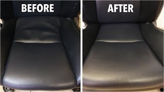 How To Clean and Get Rid of Sagging Leather Seats [upl. by Ardaed]