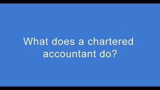 What does a chartered accountant do Andrew Brown [upl. by Batish]