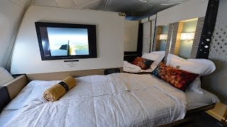 Complete Etihad First Class Apartment Experience onboard A380 from London to Abu Dhabi [upl. by Ert221]