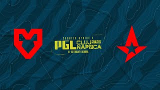 MOUZ vs Astralis  PGL ClujNapoca 2025 [upl. by Dulcle]