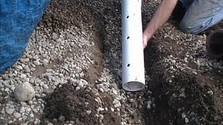 How To Install Perforated Pipe French Drain for Do It Yourself Job [upl. by Weiman909]