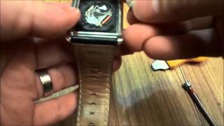 Replacing A Lacoste Watch Battery DIY [upl. by Nit]