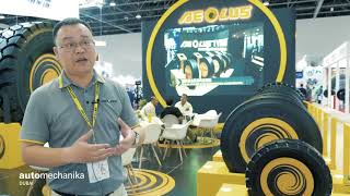 Aeolus Tyre at Automechanika Dubai 2019 [upl. by Teemus]