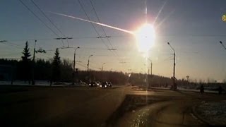 Videos capture exploding meteor in sky [upl. by Lorianne]