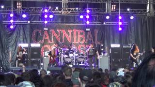 Cannibal Corpse live at Hellfest 2015 [upl. by Ferd]