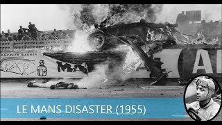 Le Mans Crazy Moments  1955 DISASTER Car Crash Breakdown [upl. by Friedly]