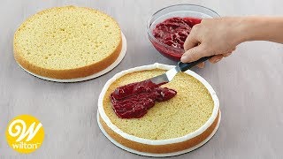 How to Assemble and Fill a Cake  Wilton [upl. by Carlyle]