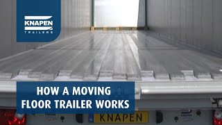 How a moving floor trailer works [upl. by Eugenia]