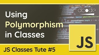 JavaScript Classes 5 Polymorphism  JavaScript OOP Tutorial [upl. by Horwitz]