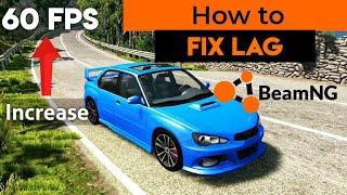 BeamNG Drive  How to fix lag on a low end PC [upl. by Anniroc]