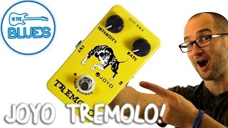 Joyo Tremolo Pedal Demo [upl. by Pyle723]