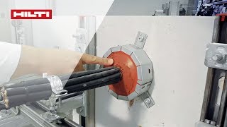 DÃ‰COUVREZ le compartimentage coupefeu chez Hilti [upl. by Nixie]