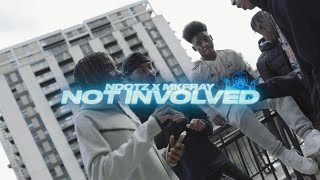 NDOTZ X MKFRAY  Not Involved Official Music Video  RealNdotz Mkfray [upl. by Hras]