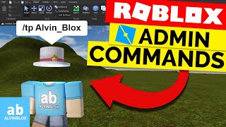 MAKE ADMIN COMMANDS  Roblox Scripting Tutorial Advanced [upl. by Ajani466]