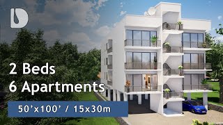 We Designed 6 Apartments on a 50x100 Plot and Heres What Happened [upl. by Aissenav]