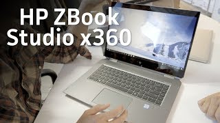 HP ZBook Studio X360 unboxing [upl. by Danzig]