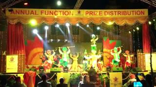 Bhangra  Montfort World School  Karnal [upl. by Ronn244]